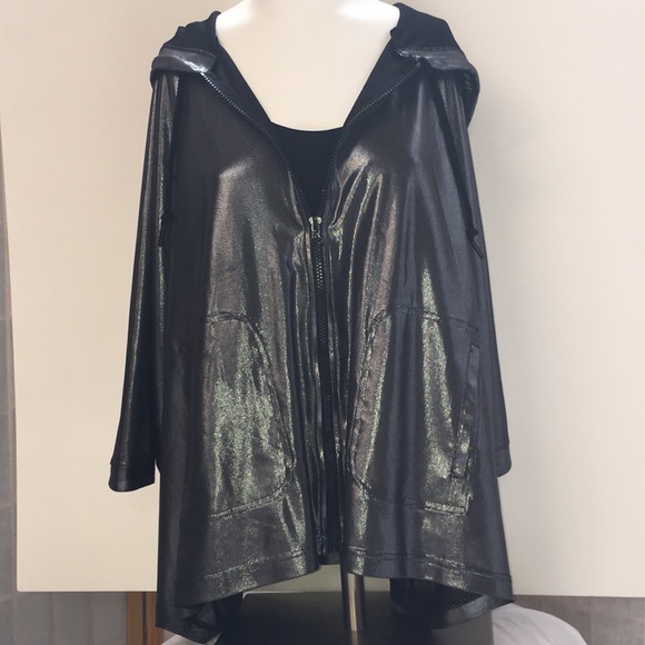 Metallic Workout Jacket - Picture 3 of 8